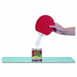 Flex Seal Products Flex Seal Liquid Rubber Sealant Coating Liquid, 16 oz Can, Dries White, 6/Carton