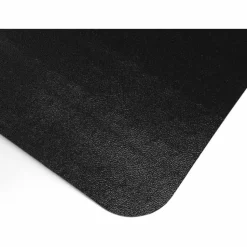 Floortex Advantagemat Black Vinyl Lipped Chair Mat for Hard Floor - 36