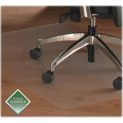 Floortex Cleartex Ultimat Polycarbonate Rectangular Chair Mat for Hard Floor - 35