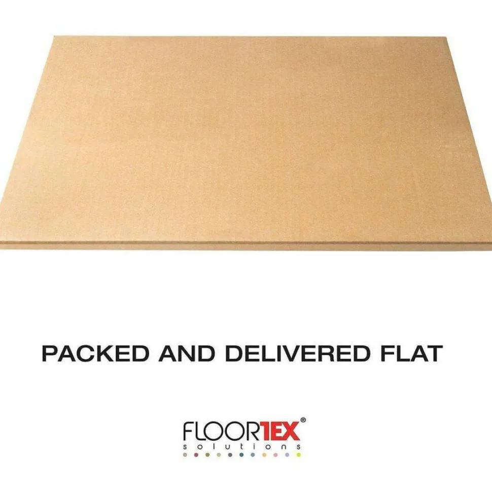 Floortex Cleartex Ultimat Polycarbonate Rectangular Chair Mat for Hard Floor - 35" x 47"