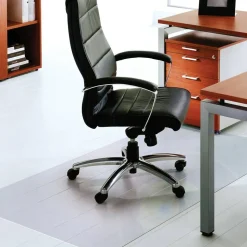 Floortex Cleartex Ultimat XXL Polycarbonate Square Chair Mat for Hard Floors - 60