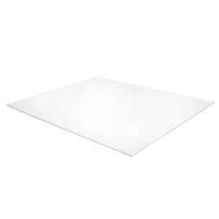 Floortex Cleartex Ultimat XXL Polycarbonate Square Chair Mat for Hard Floors - 60