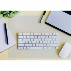 Floortex Desktex Polycarbonate Desk Pad 19" x 24" Clear Rectangular Polycarbonate Desk Pad 24" L x 19" W x 0.03" D