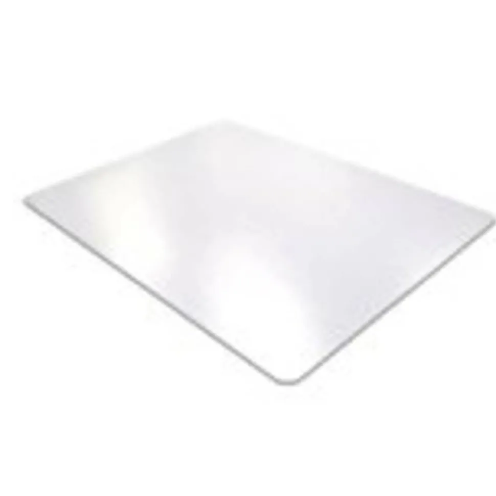 Floortex Desktex Polycarbonate Desk Pad 19" x 24" Clear Rectangular Polycarbonate Desk Pad 24" L x 19" W x 0.03" D