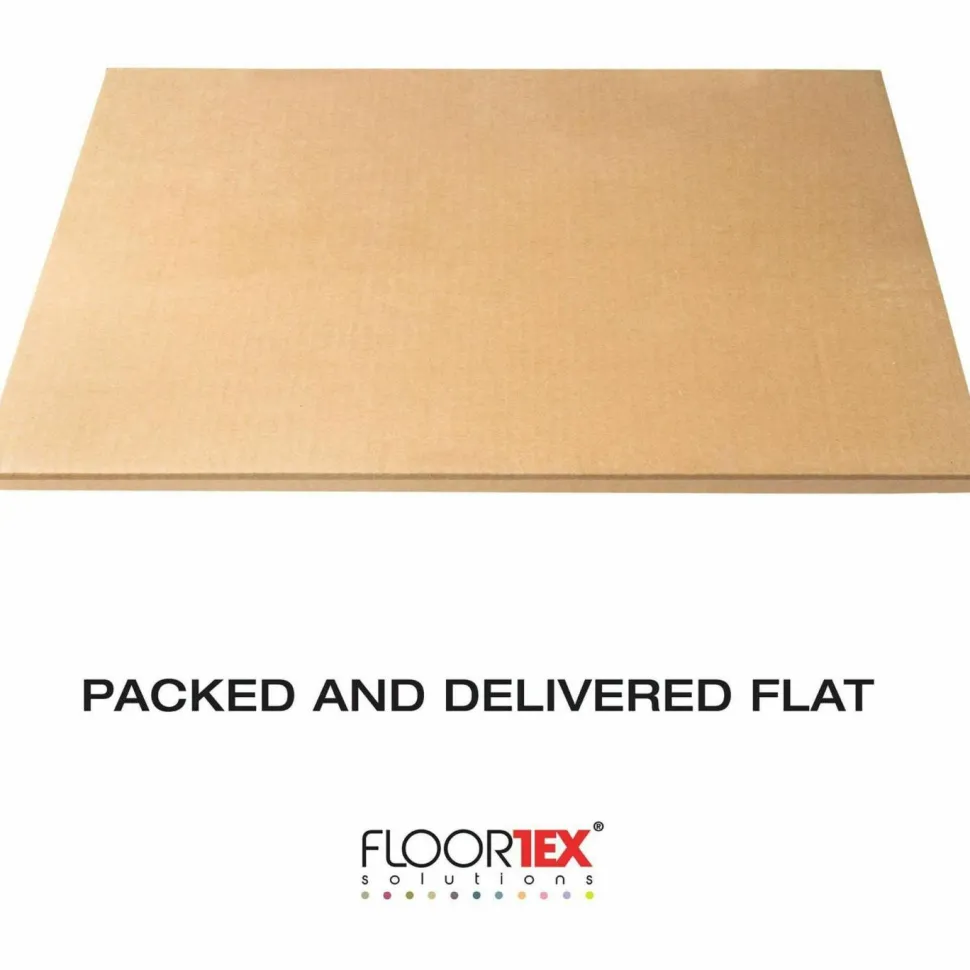 Floortex Evolutionmat 36" x 48" Enhanced Polymer Rectangular Chair Mat for Hard Floors