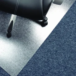 Floortex Phthalate-Free Vinyl Rectangular Chair Mat for Carpets up to 1/4" - 36" x 48"