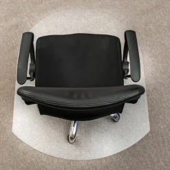 Floortex Polycarbonate Contoured Chair Mat for Carpets up to 1/2