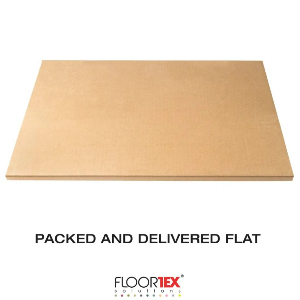 Floortex Polycarbonate Rectangular Chair Mat for Carpets over 1/2" - 35" x 47"
