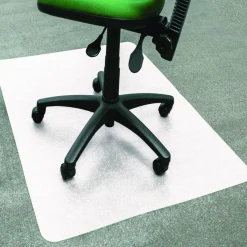 Floortex Polypropylene Rectangular Foldable Chair Mat for Carpets - 46" x 57"