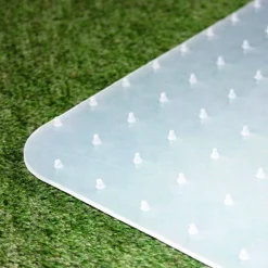 Floortex Polypropylene Rectangular Foldable Chair Mat for Carpets - 46
