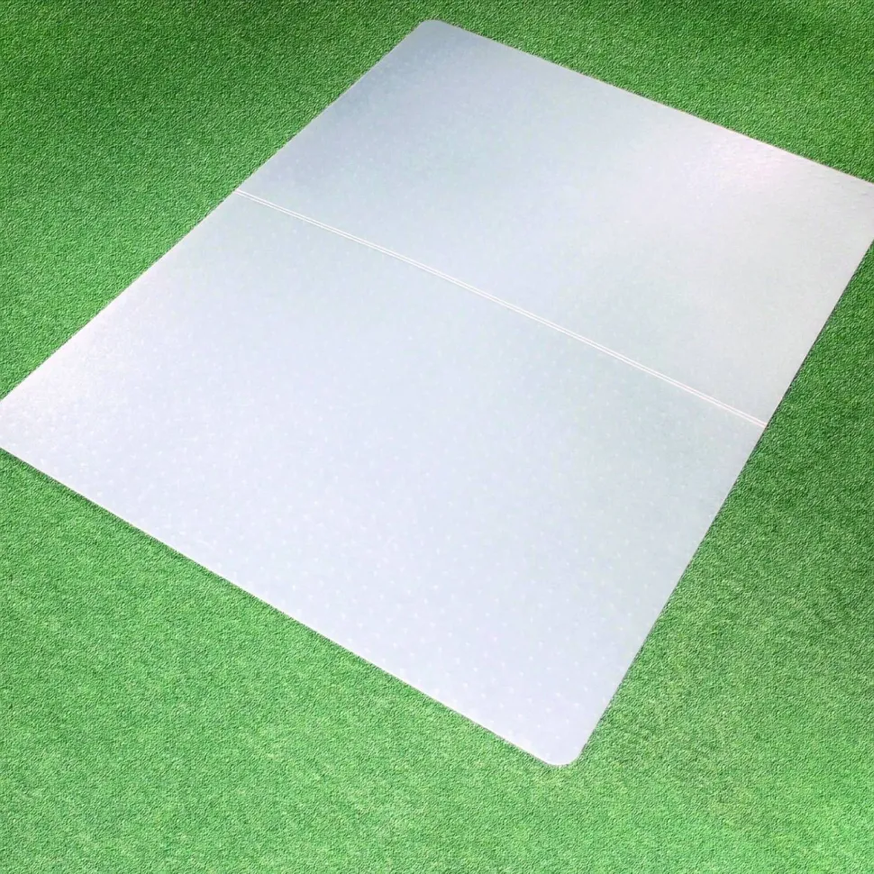 Floortex Polypropylene Rectangular Foldable Chair Mat for Carpets - 46" x 57"