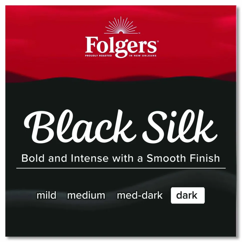 Folgers Filter Pack Black Silk Coffee