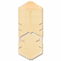 Fresh Products Tsunami, Urinal Screen, Summer Sunshine Scent, Yellow, 5.22 oz, 6/Carton