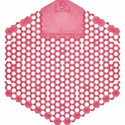 Fresh Products Wave 3D Urinal Deodorizer, Spiced Apple Scent, Red, 10/Box