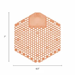 Fresh Products Wave 3D Urinal Deodorizer, Mango Scent, Orange Color, 10/Box