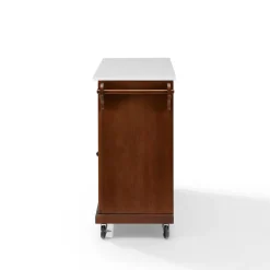 Full Size Granite Top Kitchen Cart
