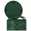 Furloo 13 Gallon Heavy-Duty Outdoor Pet Waste Trash Can with Lid, Top Door, Green