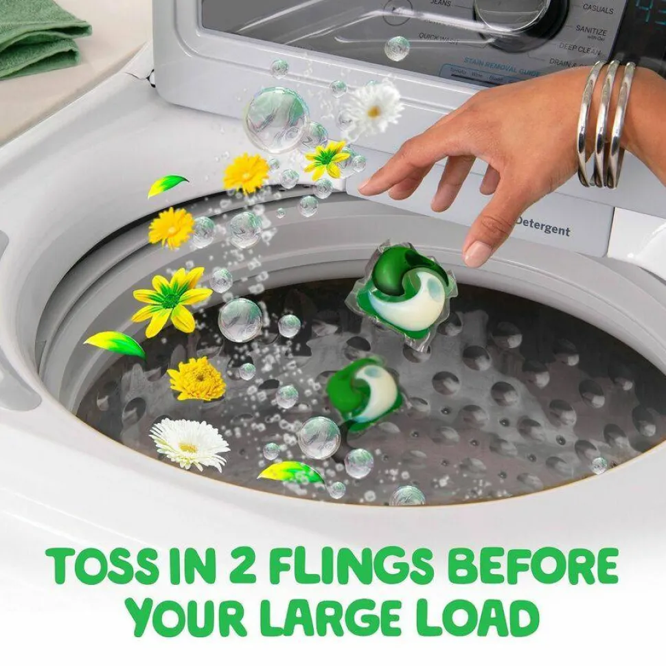 Gain Flings Detergent Pacs