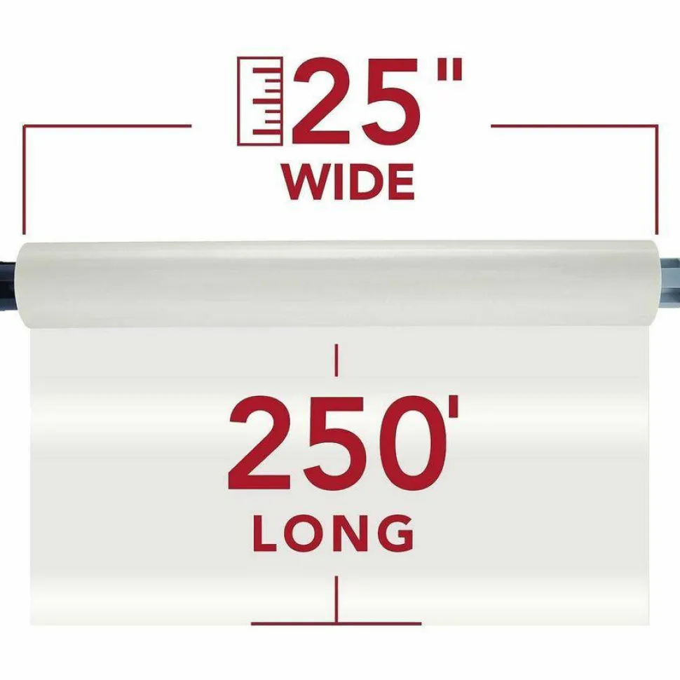 GBC EZLoad Nap II Educational Roll Film, 3 Mil, 25" x 250', Box Of 2