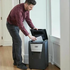 GBC AutoFeed+ 150X Micro-Cut Home Office Shredder, 150 Auto/8 Manual Sheet Capacity