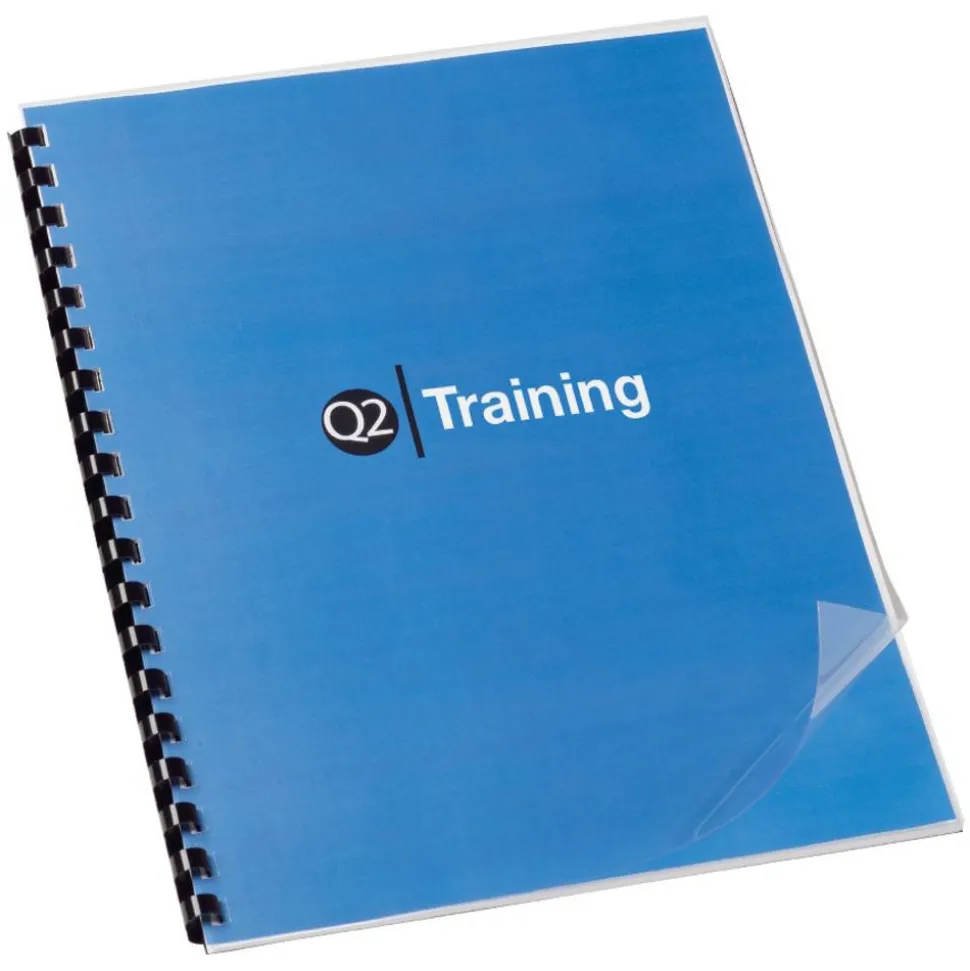 GBC ClearView Binding Covers, 8 1/2" x 11", Clear, Pack Of 100