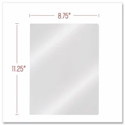 GBC ClearView Standard Presentation Covers, 8 3/4