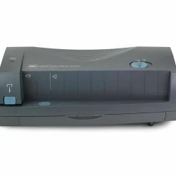 GBC Electric Adjustable 2-Hole Punch, Dark Gray