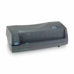 GBC Electric Adjustable 2-Hole Punch, Dark Gray