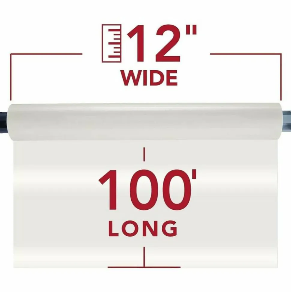 GBC Laminating Film Rolls For Ultima 35 EZLoad Laminating Machine, 5 mil, 12" x 100', Pack Of 2