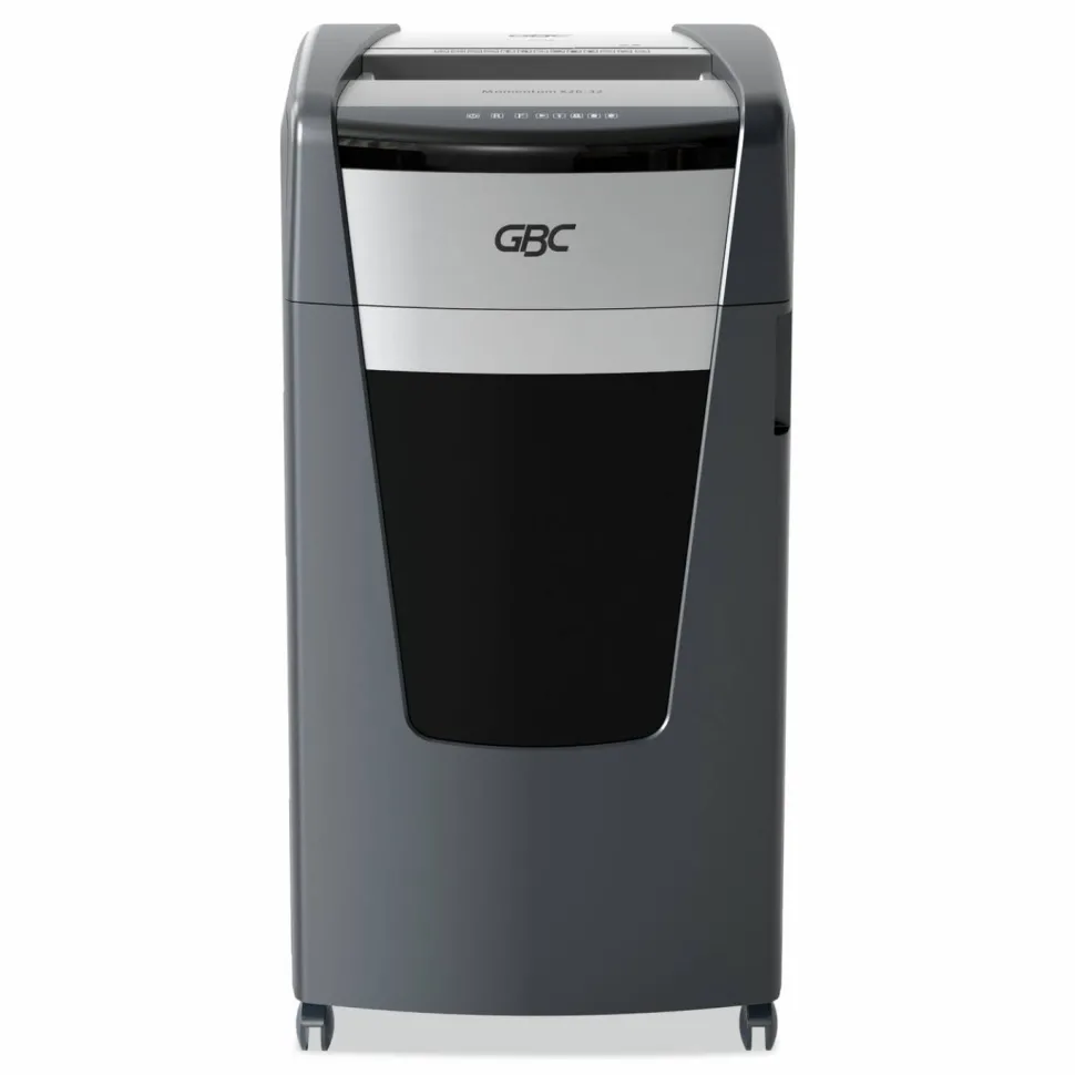 GBC Momentum X26-32 Micro-Cut P-4 Anti-Jam Shredder, 26 Manual Sheet Capacity