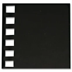 GBC ProClick 30% Recycled Prepunched Regency Covers, Black, Pack Of 25
