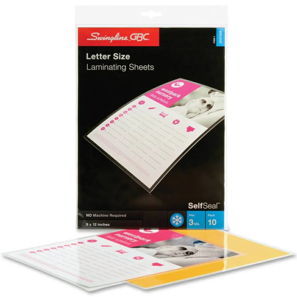 GBC Self-Adhesive Laminating Pouch