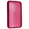 GEN Meat Trays, #1525, 3/4”H x 14-1/2”W x 8”D, Pink, Pack Of 250 Trays