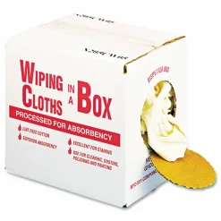 General Supply Multipurpose Reusable Wiping Cloths, Cotton, 5 lb Box, Assorted Sizes and Colors