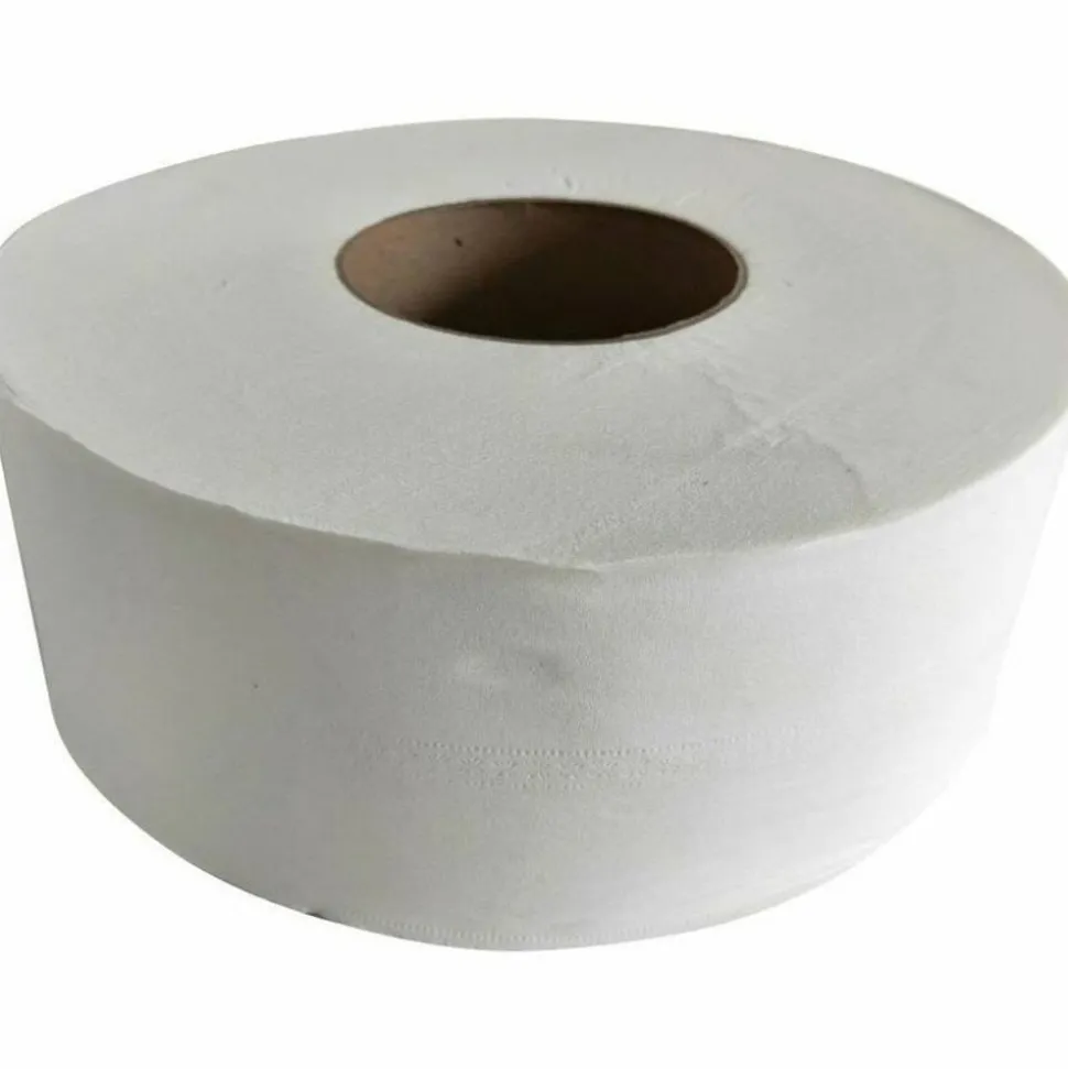 GEN JRT Jumbo-Junior Bath Tissue, 2-Ply, 3.1" x 1,000 ft, White, 12 Rolls/Carton