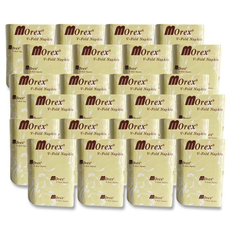 GEN Premium Interfold Pop-Up Dispenser Napkin, 2-Ply, 6.5 x 5, Brown, 6,000/Carton
