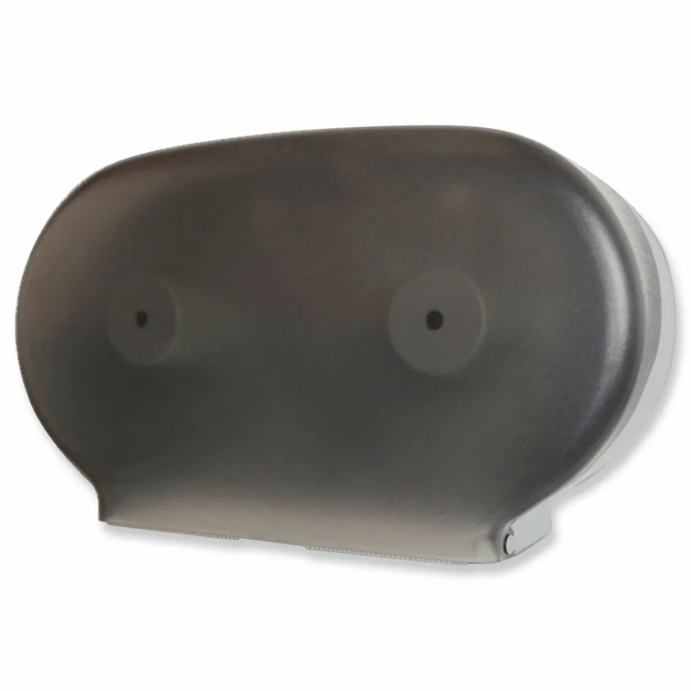 GEN Twin Tissue Dispenser, 19.5 x 5.5 x 11.25, Transparent