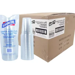 Genuine Joe 10 oz Clear Plastic Cups