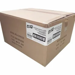 Genuine Joe 16 oz Clear Plastic Cups