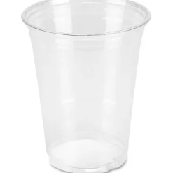 Genuine Joe 16 oz Clear Plastic Cups