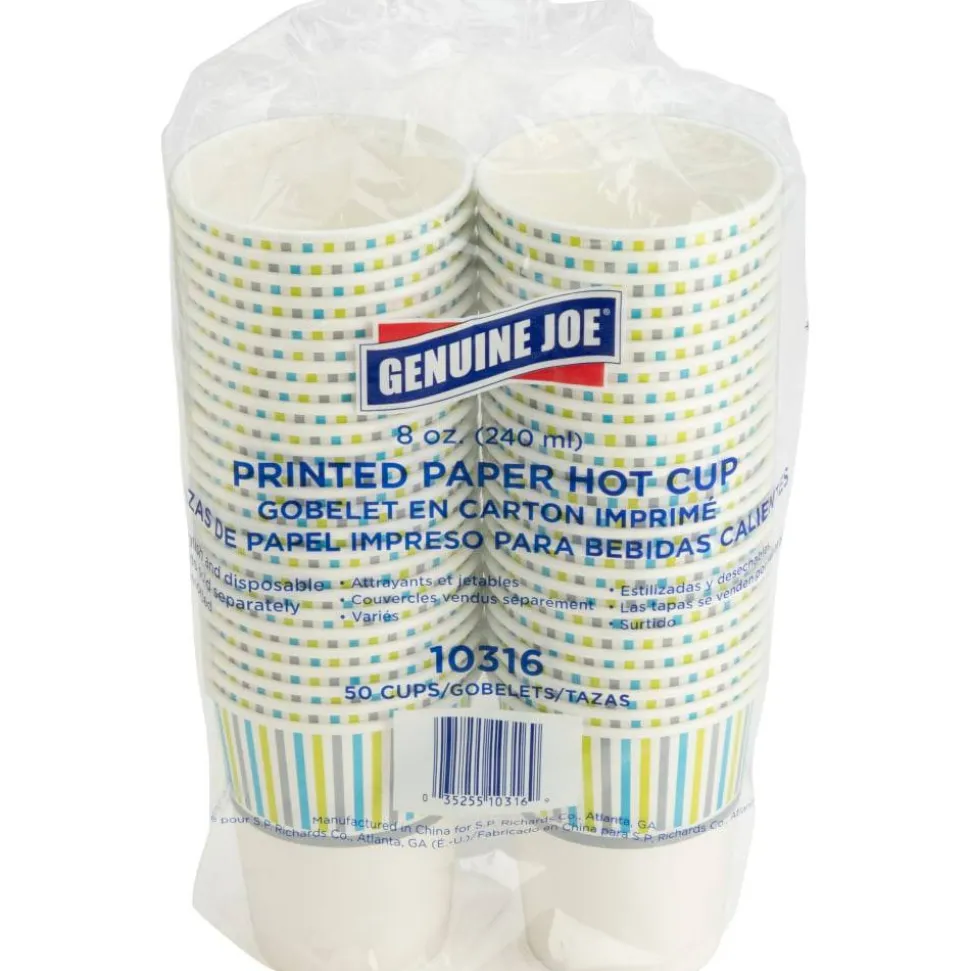 Genuine Joe 8 oz Hot Beverage Cups