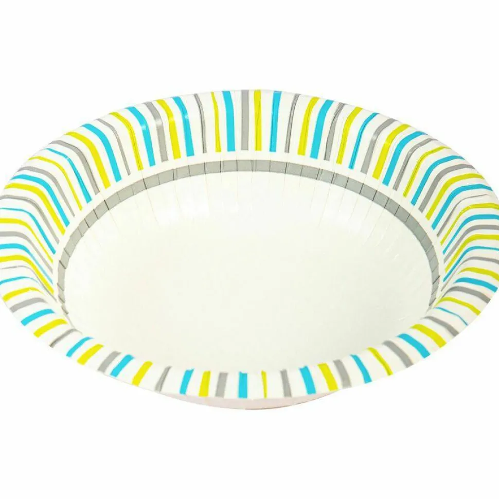 Genuine Joe 12 oz Paper Bowls - Disposable - Multi - 125/Pack - 4 / Carton