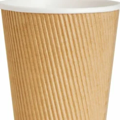 Genuine Joe 10 oz Rippled Hot Cups