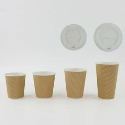 Genuine Joe 12 oz Rippled Hot Cups