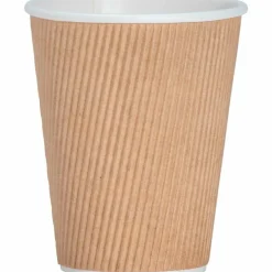 Genuine Joe 12 oz Rippled Hot Cups