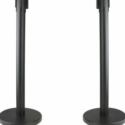 Genuine Joe Crowd-Control Posts With Web Tape, 34