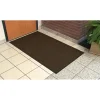 Genuine Joe Dual-Ribbed Indoor Floor Mat, 4' x 6', Chocolate