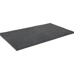 Genuine Joe EcoGuard Eternity Indoor Floor Mat, 2' x 3', Charcoal Gray
