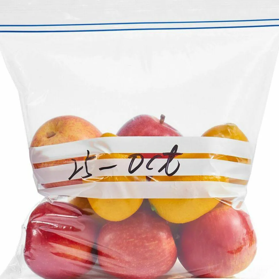 Genuine Joe Food Storage Bags, 1 gal Capacity, 10.56"x 11", 1.75 mil (44 Micron) Thickness, Zipper Closure, 250 Count - 11577