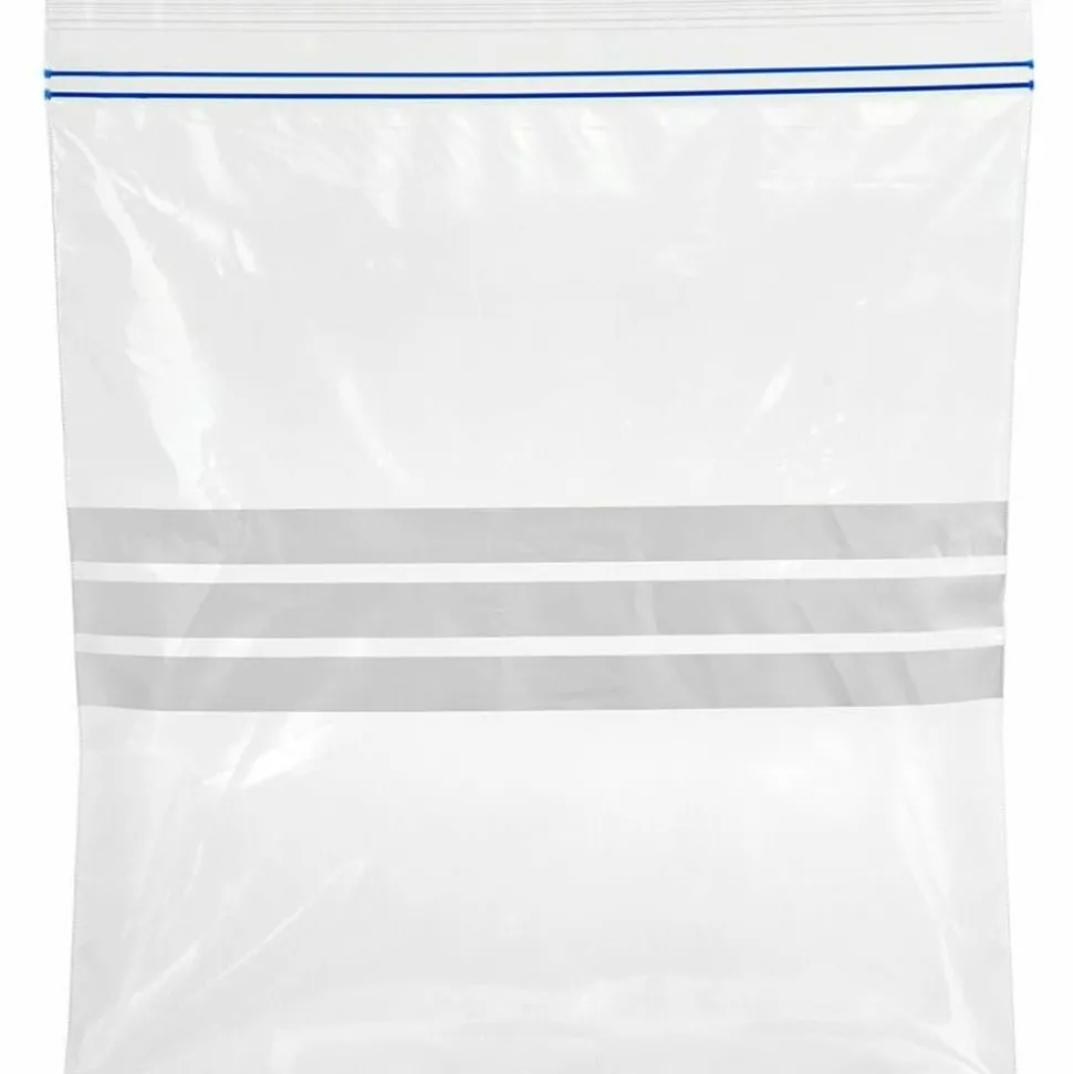 Genuine Joe Food Storage Bags, 1 gal Capacity, 10.56"x 11", 1.75 mil (44 Micron) Thickness, Zipper Closure, 250 Count - 11577